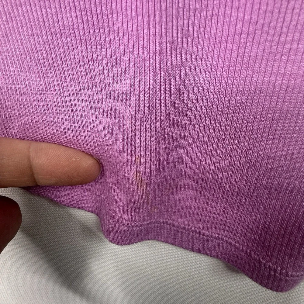 lululemon Women's Long Sleeve Shirt Crew Neck Purple 16